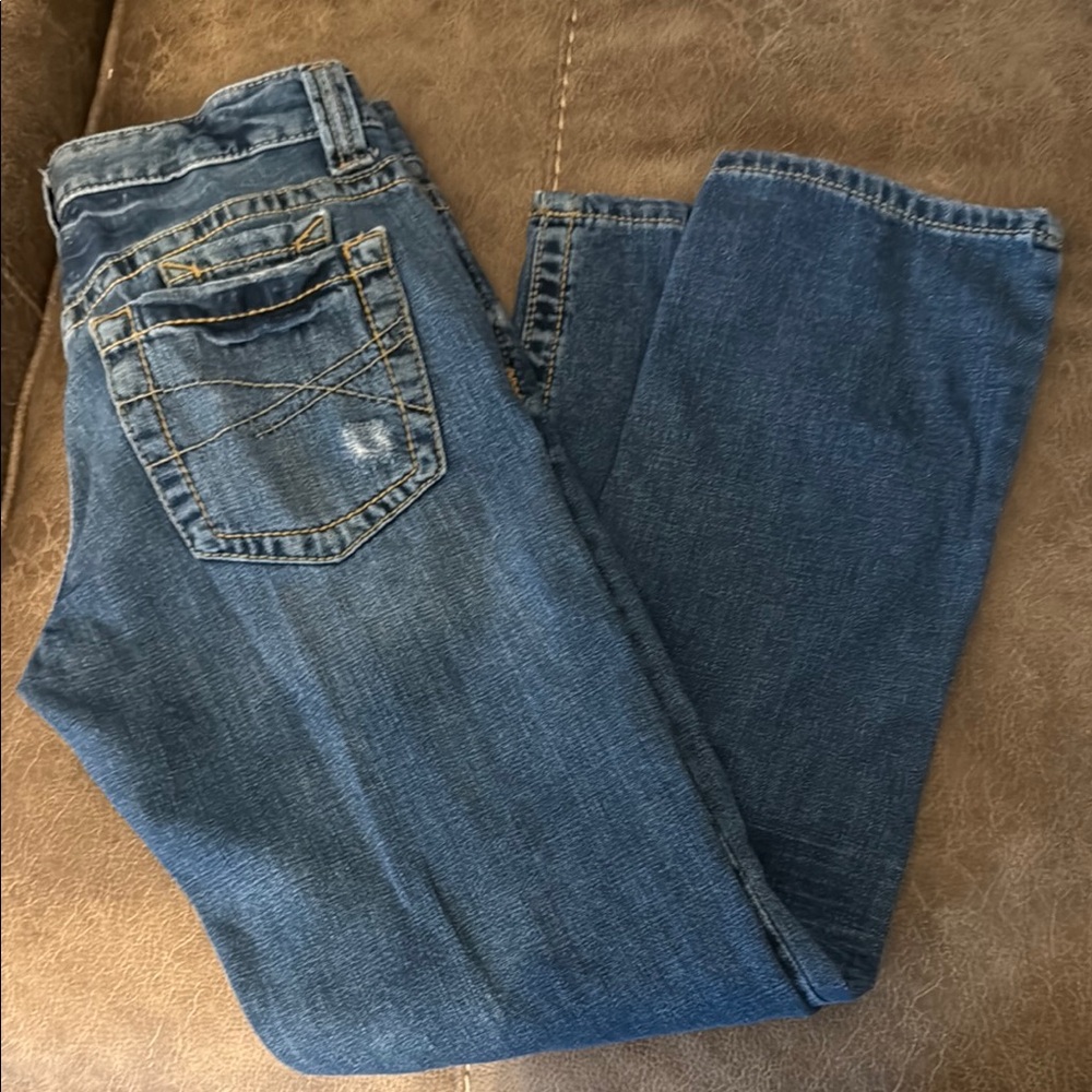 Aeropostale Blue Straight Leg Jeans Classic Style